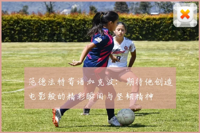 范德法特寄语加克波：期待他创造电影般的精彩瞬间与坚韧精神